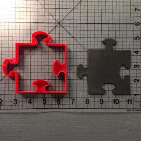 Puzzle Piece Cookie Cutters